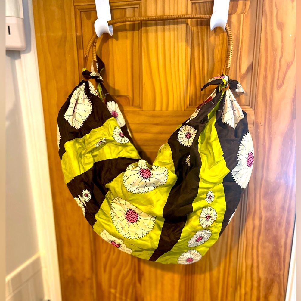 Echo Designer Silk and Satin Scarf Bag